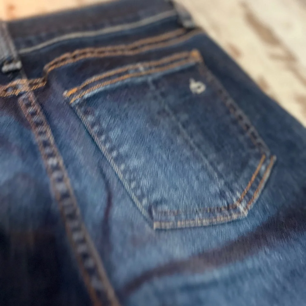 Rag & Bone Zipper Capri Skinny Jeans Distressed Ankle Zip Size 24 NWOT - Picture 10 of 16